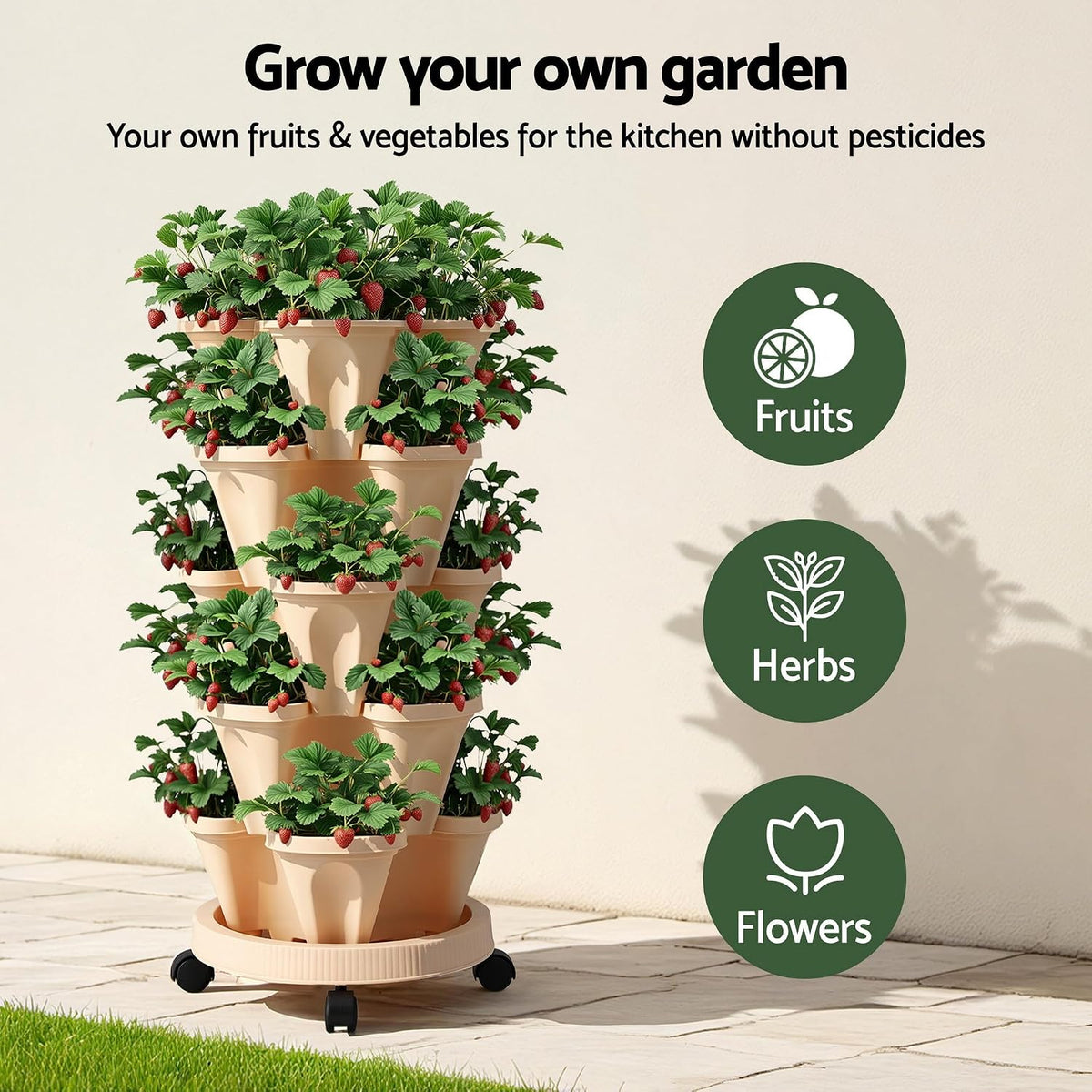 Green Fingers 5-Tier Vertical Planter