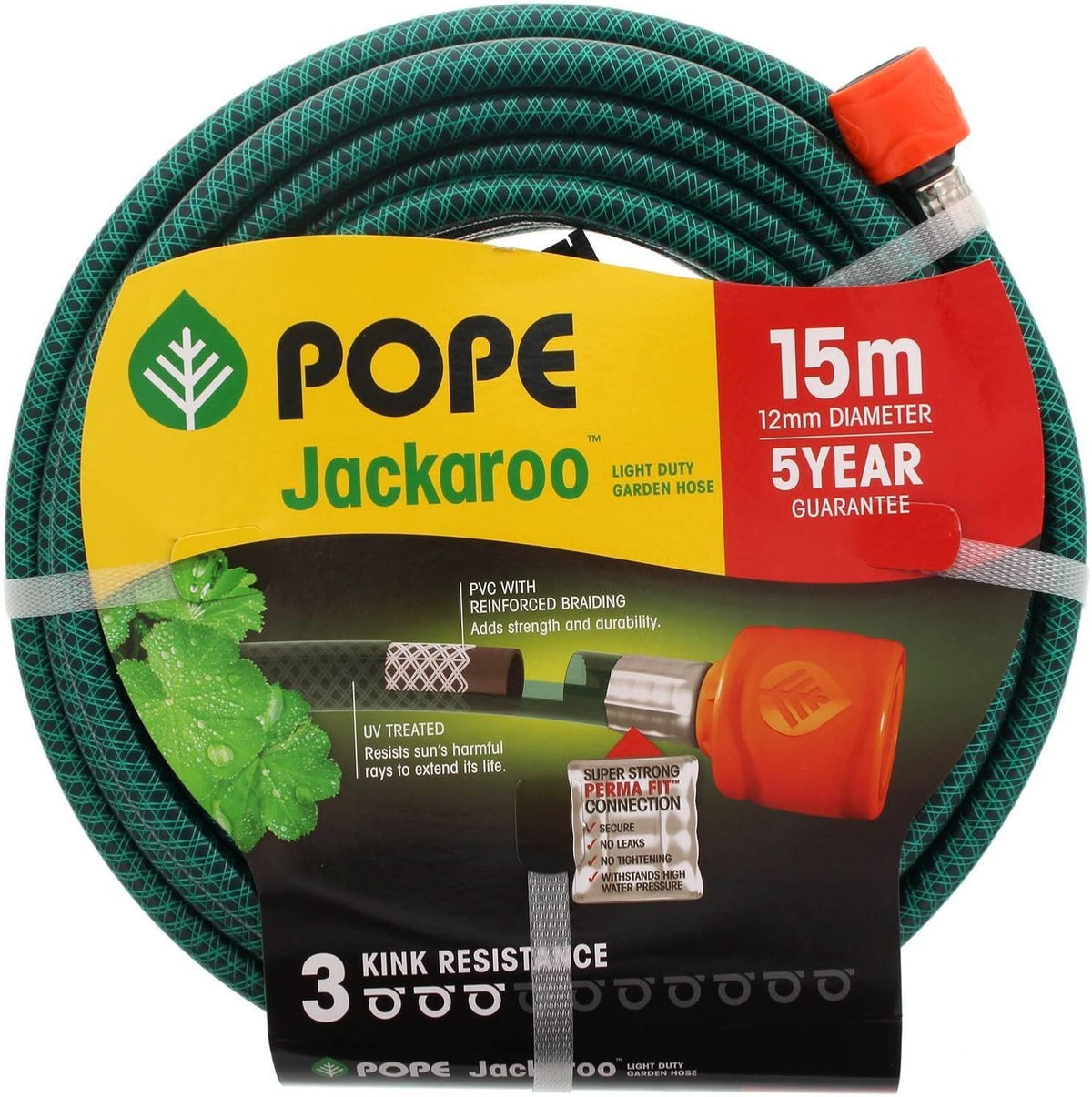 Pope Jackaroo Garden Hose, 12 mm x 15 m