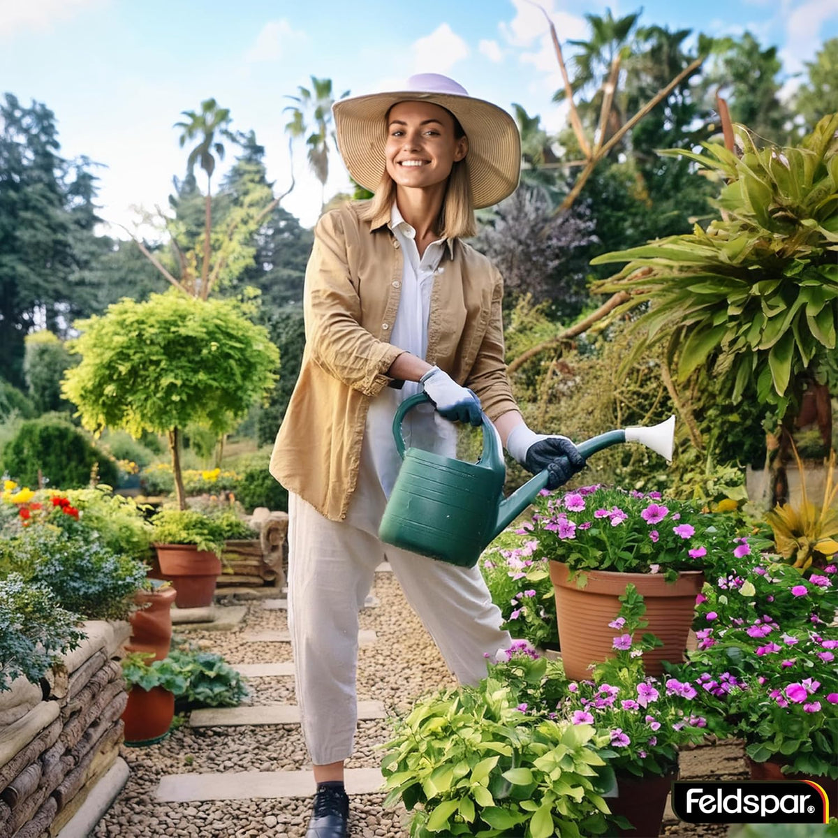Feldspar Garden Pressure Sprayer, 4 L