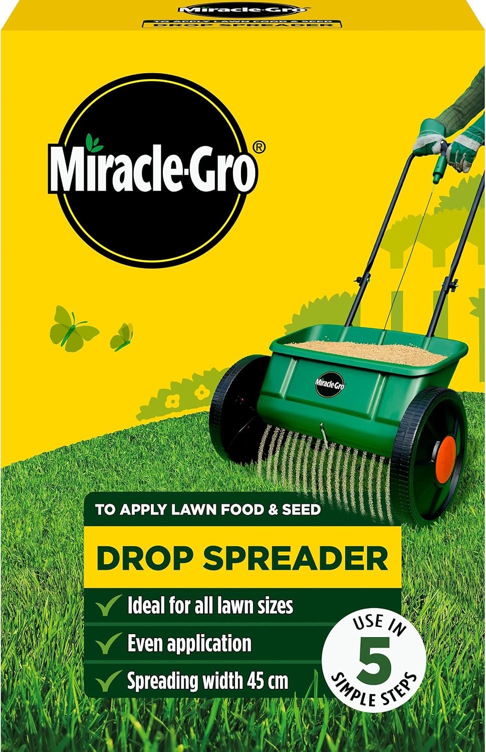 Miracle-Gro Lawn Seed Drop Spreader