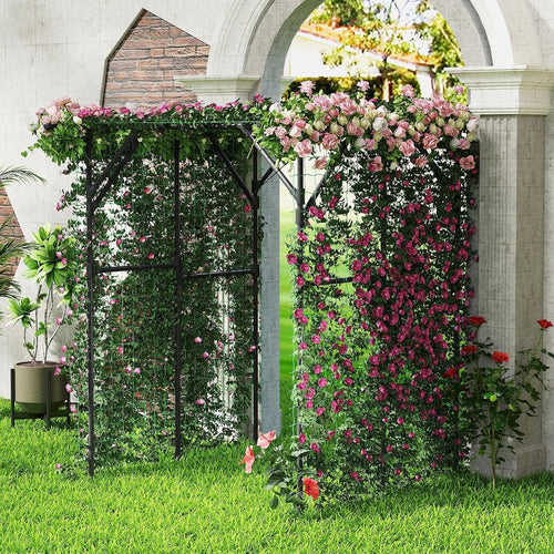 Costway Large Garden Arch Trellis, 200 x 150 x 197 cm