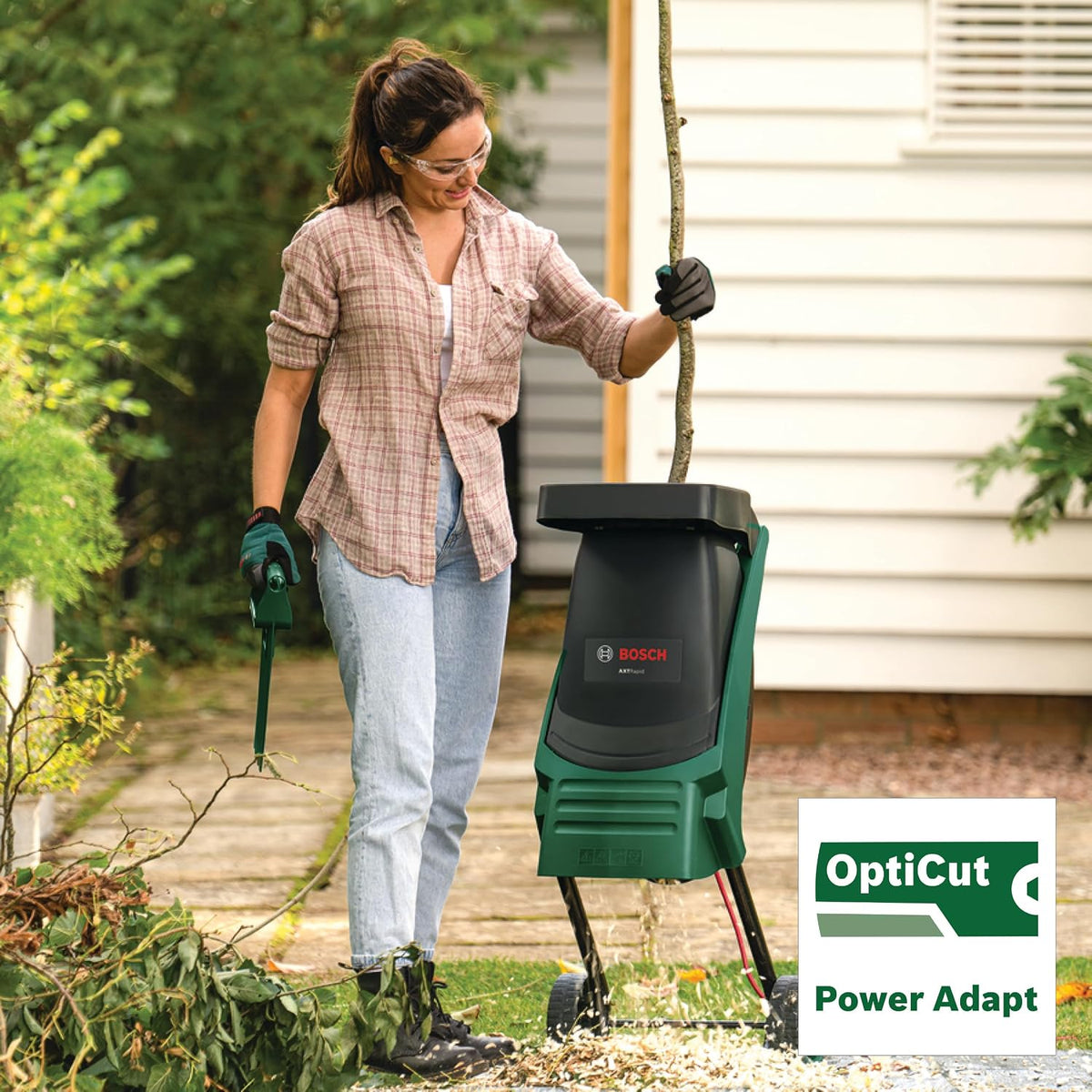 Bosch AXT Rapid 2200 Garden Shredder, 2200 W