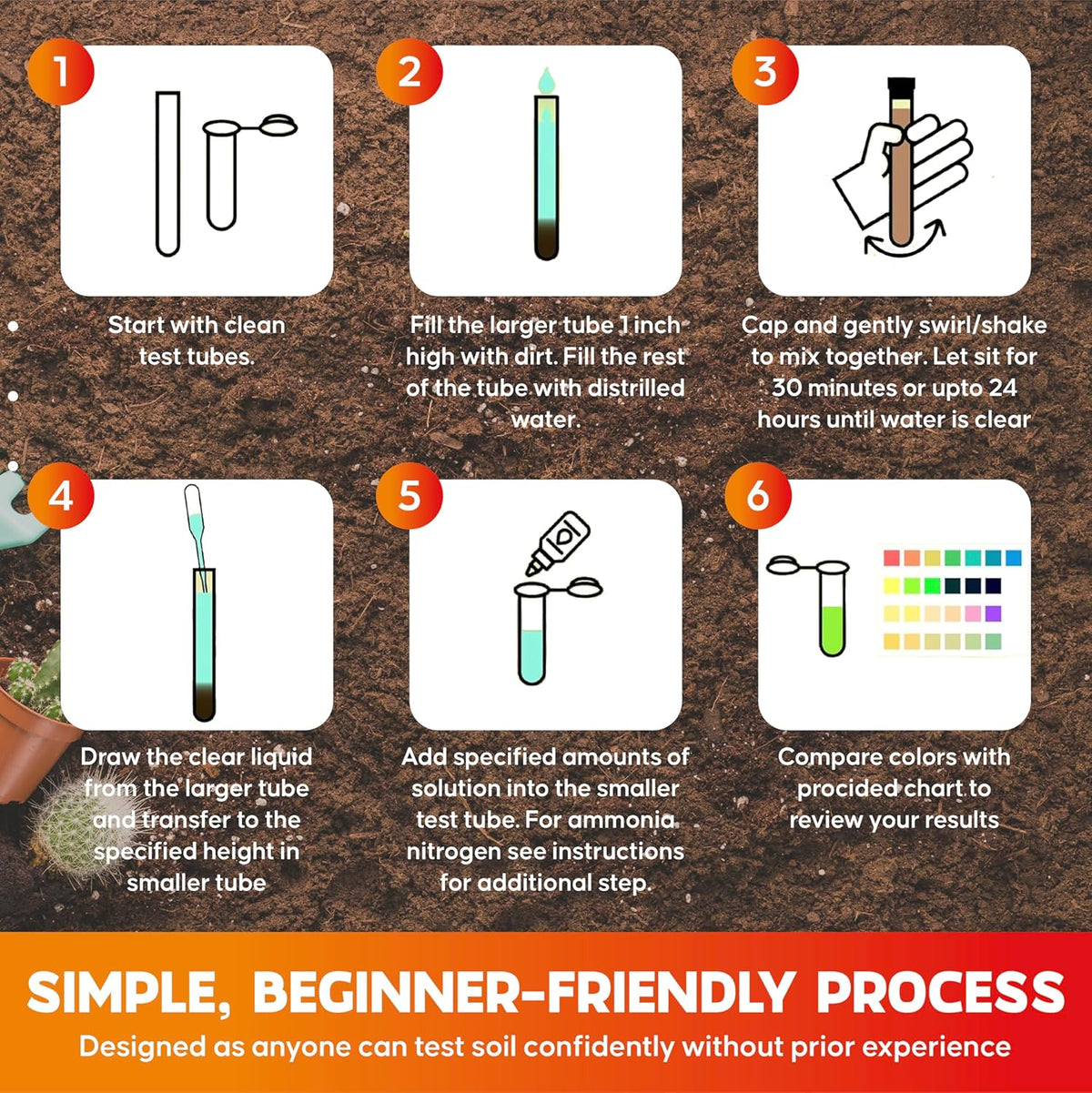 Soil Test Kit, 140 Tests