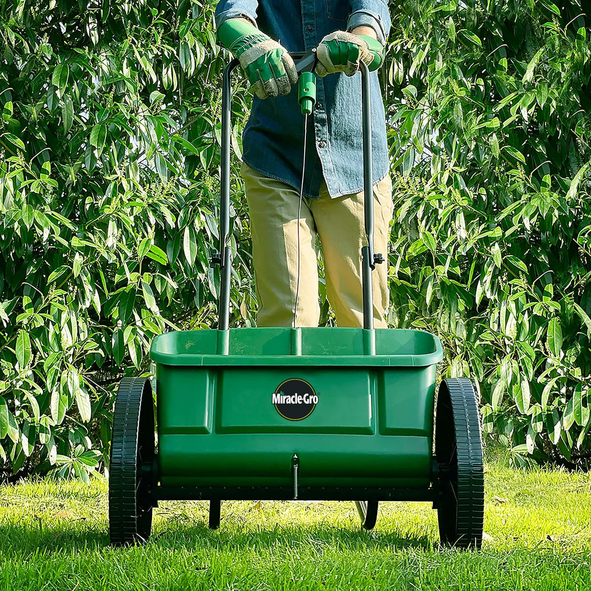 Miracle-Gro Lawn Seed Drop Spreader